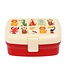 Lunchbox met uitneembaar blad met vakjes Colourful Creatures