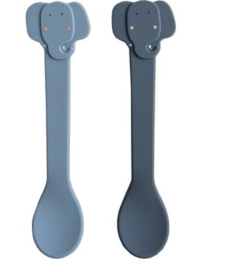 Trixie Silicone spoon 2-pack Mrs Elephant