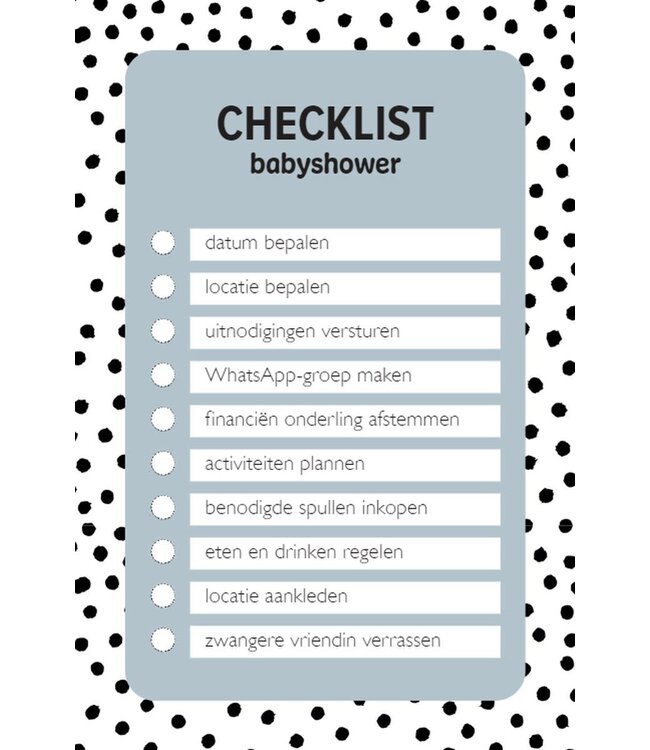 Babyshower vieren - Boekbox