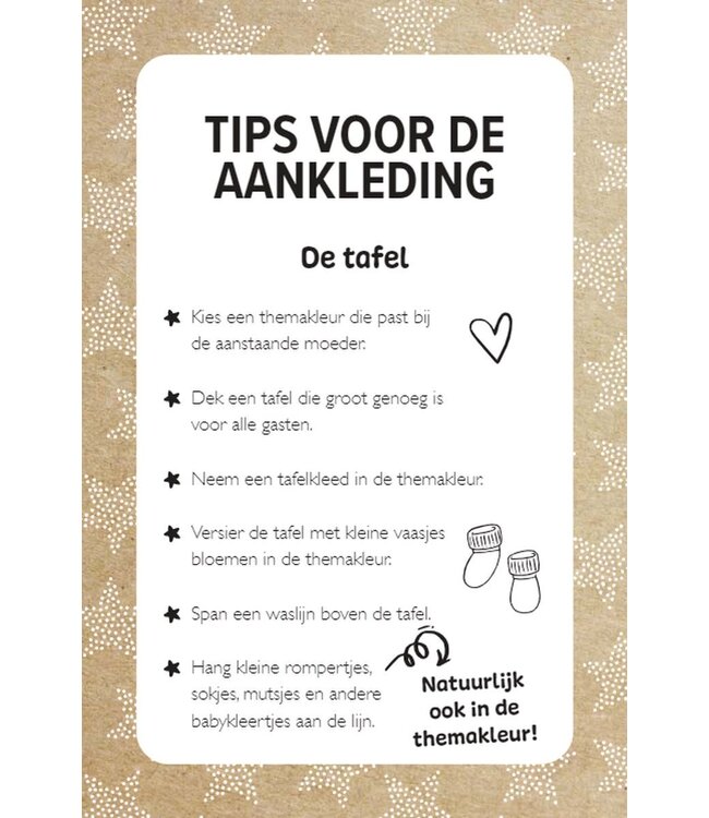 Babyshower vieren - Boekbox