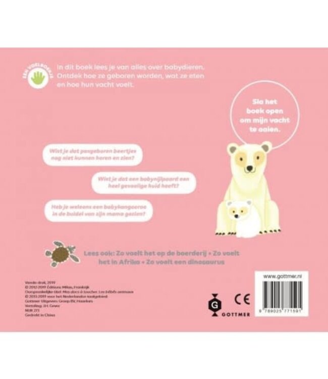 Zo voelt een babydier. Xavier Deneux