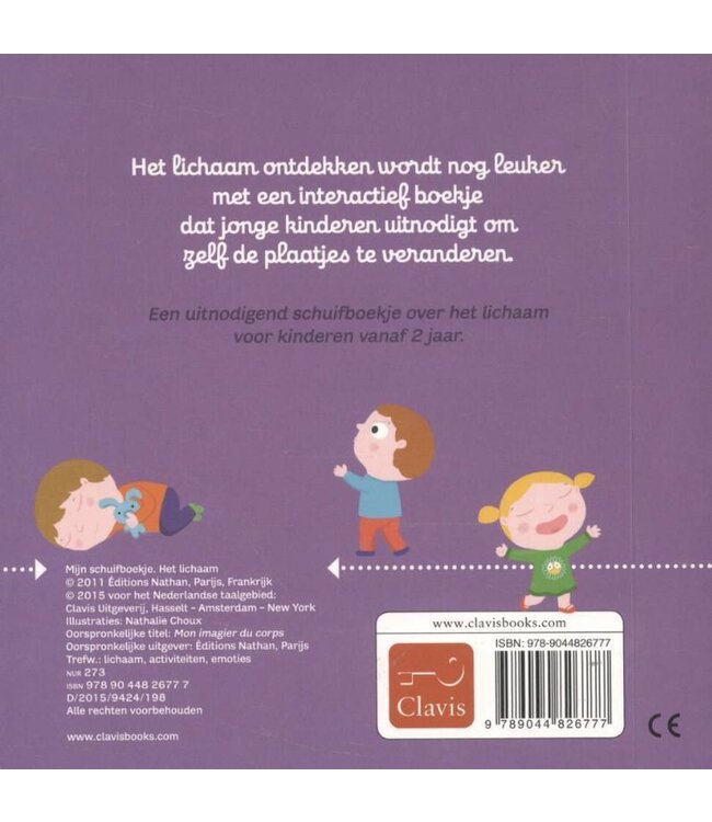 Het Lichaam - Schuifboekje. Nathalie Choux