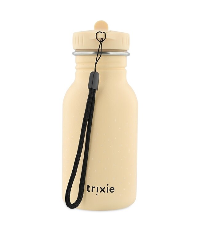 Trixie RVS Drinkfles met rietjes dop 350 ml Mrs Unicorn