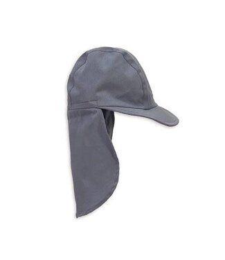 Filibabba Filibabba Zonnehoed met Flap One Size- Powder Blue