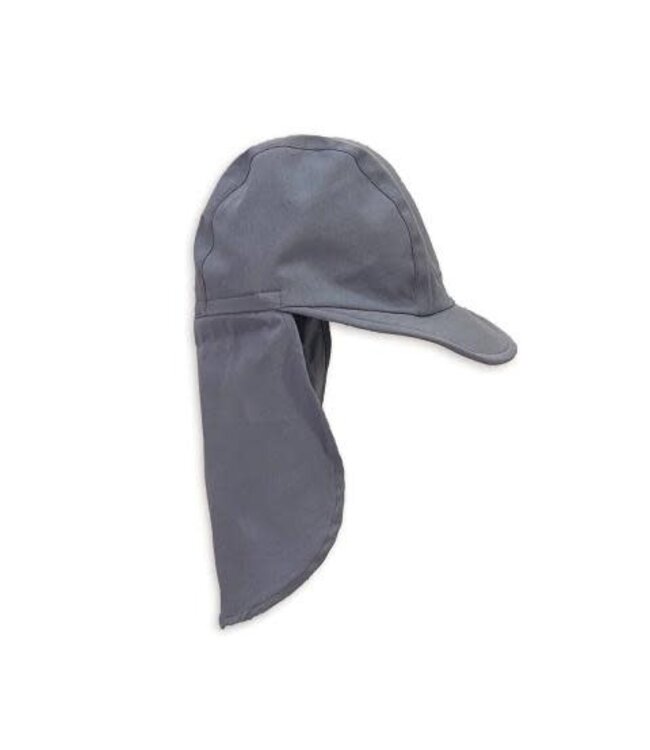 Filibabba Filibabba Zonnehoed met Flap One Size- Powder Blue