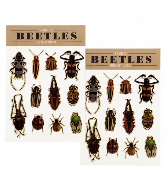 Rex London Temporary Tattoos Beetles