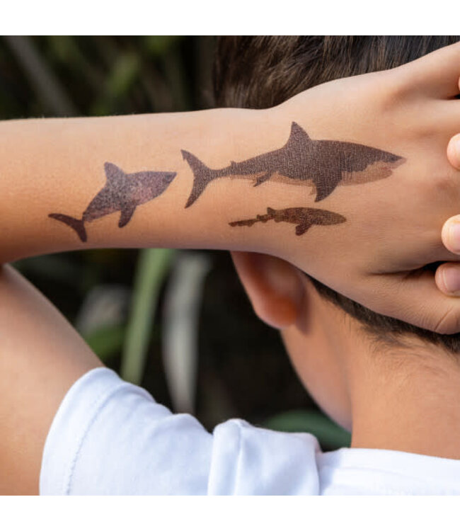 Rex London Temporary Tattoos Sharks