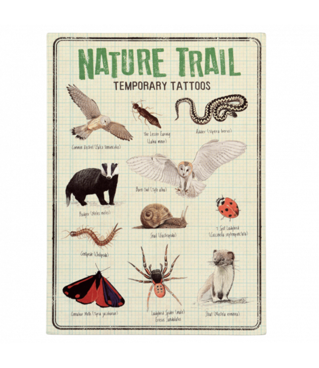 Rex London Temporary Tattoos Nature Trail