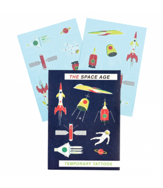 Rex London Temporary Tattoos Space Age