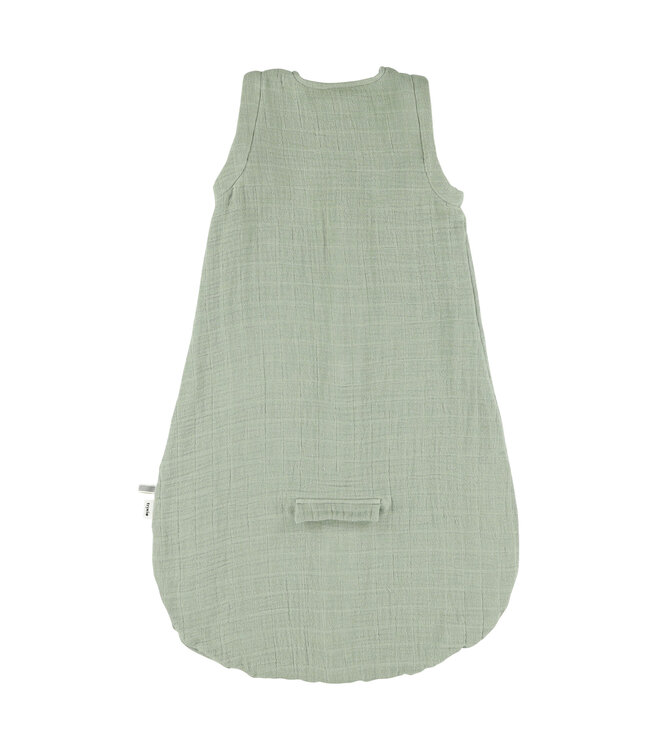 Trixie Trixie zomerslaapzak Organic Hydrofiel 70 cm [2-9 mnd - TOG 0.8] Bliss Olive