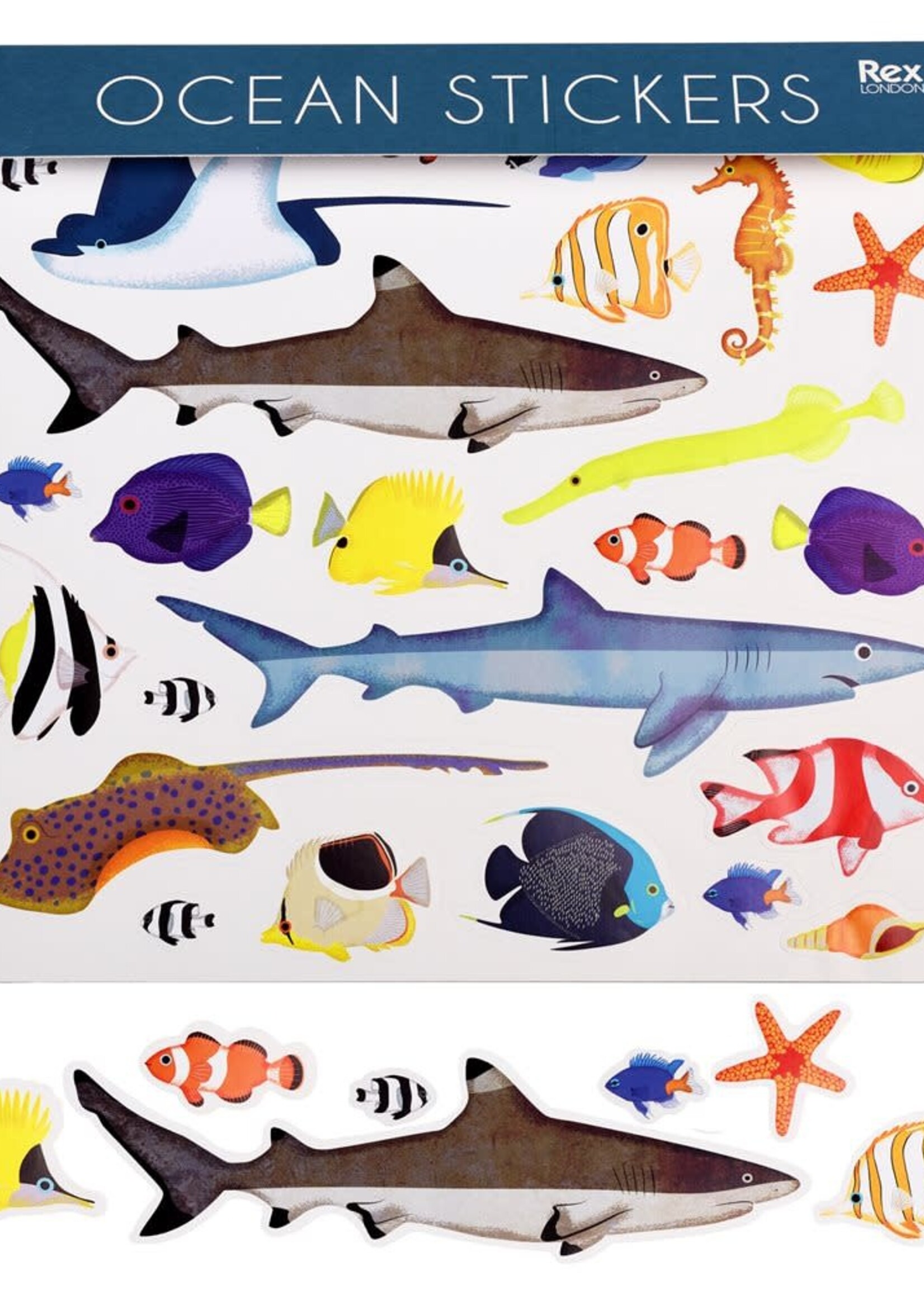 Stickers Ocean - 3 Velletjes