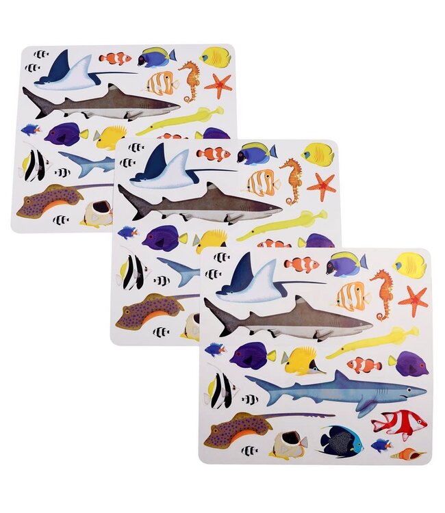 Stickers Ocean - 3 Velletjes