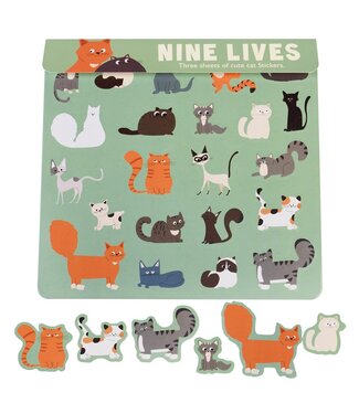 Stickers Nine Lives - 3 Velletjes