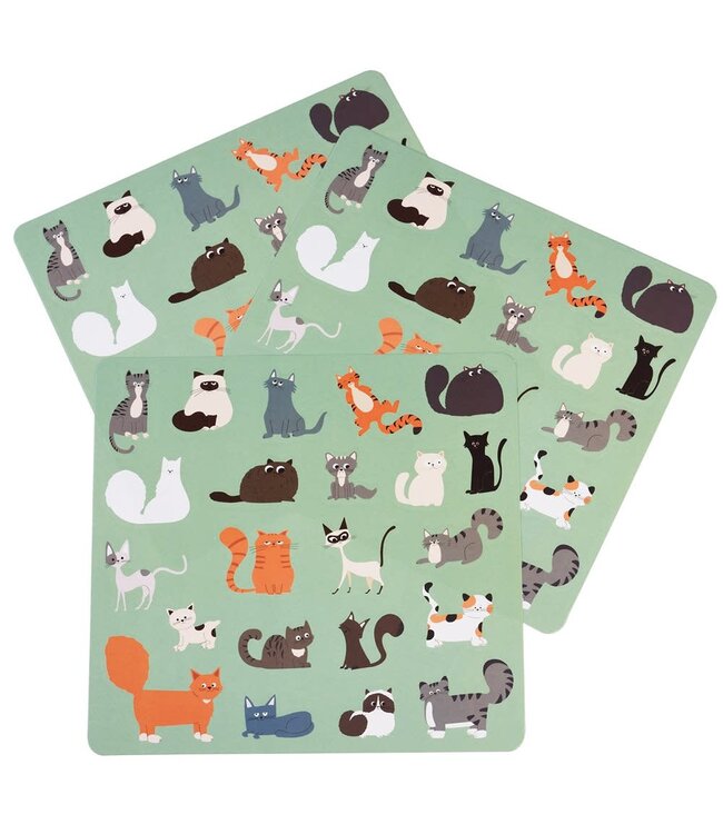 Stickers Nine Lives - 3 Velletjes