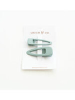 Matte Clips Set of 2 Light Blue