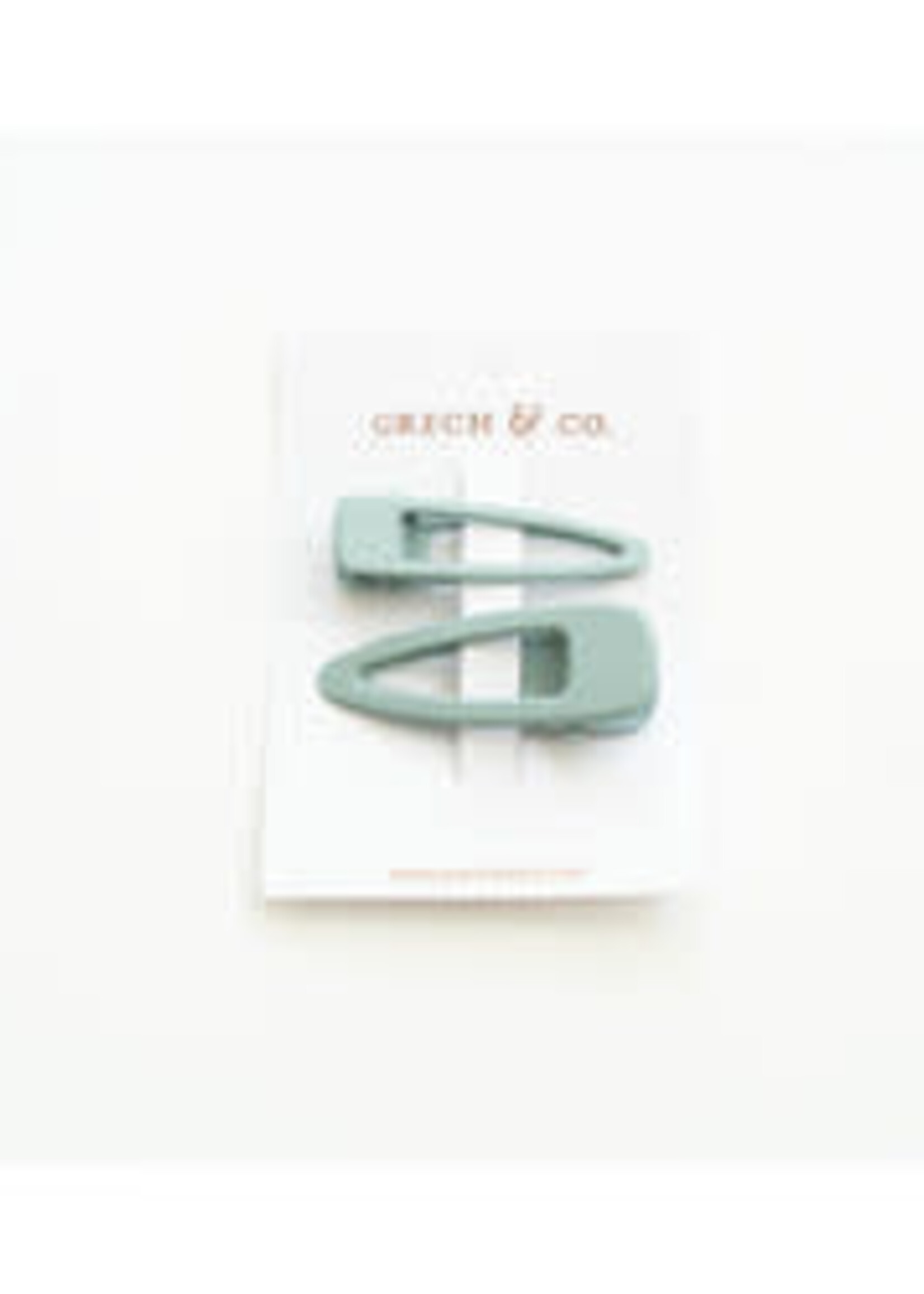Matte Clips Set of 2 Light Blue