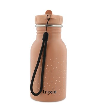 Trixie RVS Drinkfles met rietjes dop 350 ml Mrs Cat