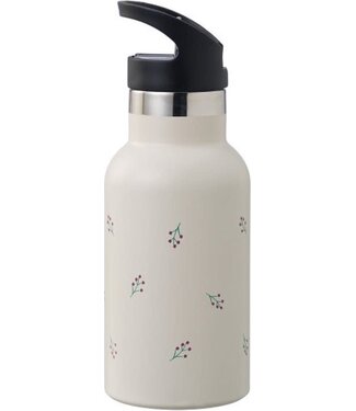 Fresk Fresk Nordic Thermosfles met twee doppen Berries, 350 ml dubbelwandig roestvrij staal