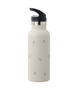 Fresk Fresk Nordic Thermosfles met twee doppen Berries, 500 ml dubbelwandig roestvrij staal