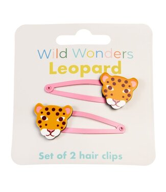 Haarspeldjes (Set van 2) - Leopard