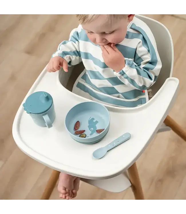 Done by Deer Foodie spout cup - Happy Dots Blue