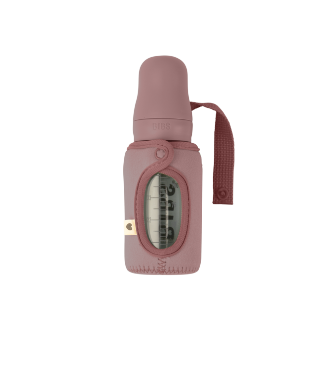 Bibs Baby Bottle Sleeve voor Bibs glazen fles  Small - Woodchuck