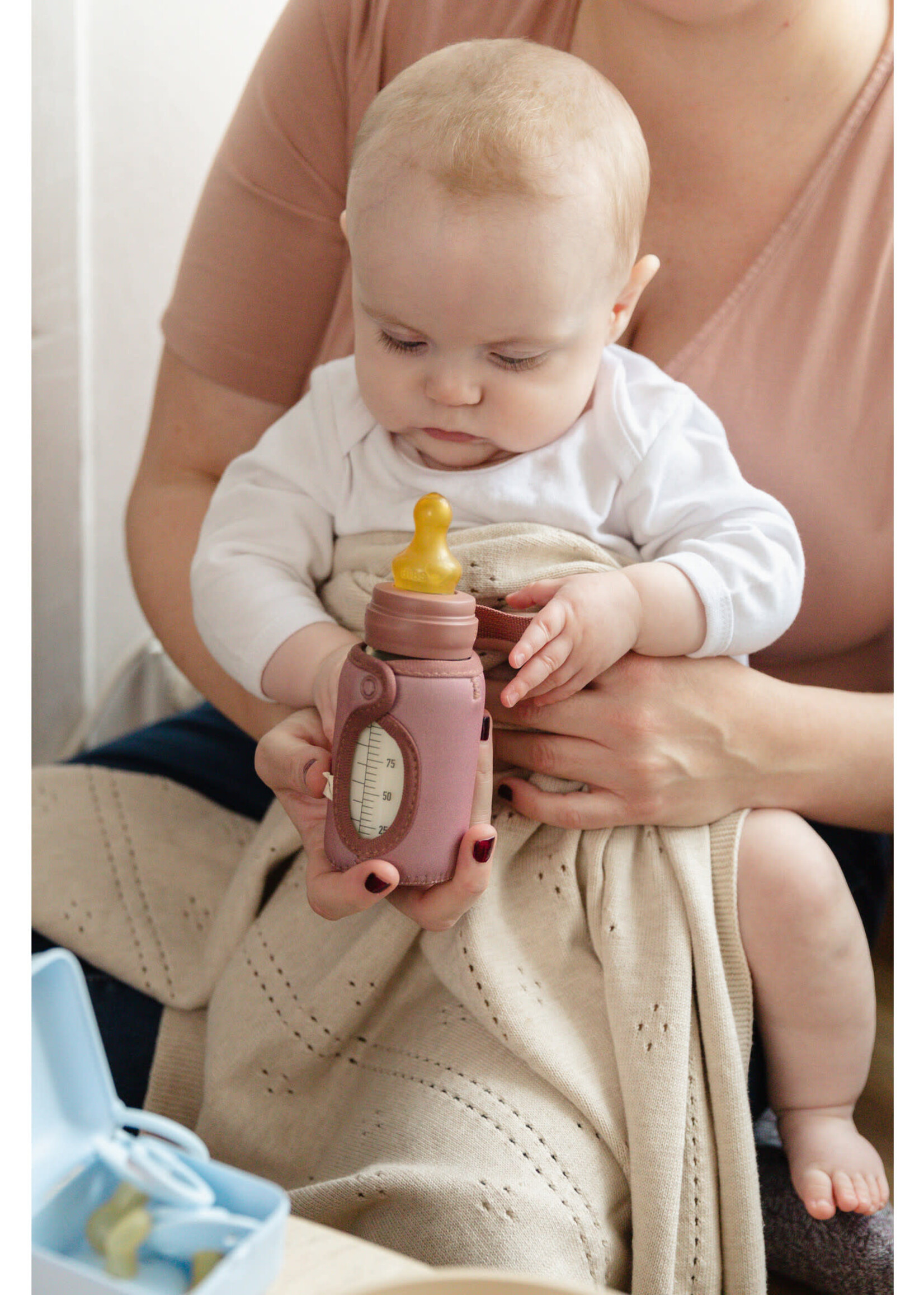 Bibs Baby Bottle Sleeve voor Bibs glazen fles  Small - Woodchuck