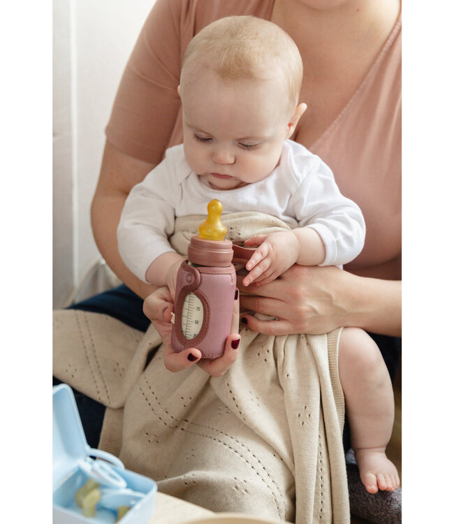 Bibs Baby Bottle Sleeve voor Bibs glazen fles  Small - Woodchuck