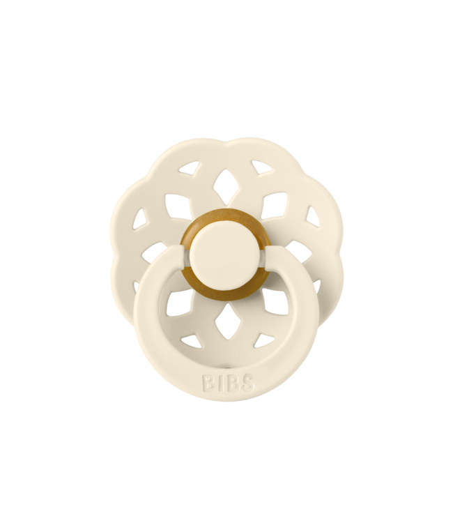 Bibs Boheme speen maat 1 (0-6 maanden) Ivory