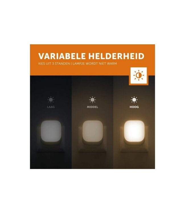 Zazu Socket light White - Stopcontact Nachtlampje