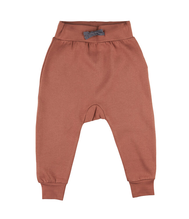 Pigeon Jersey joggers GOTS Katoen Mocha