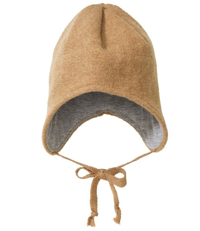 Disana Muts Gekookte wol GOTS -  Caramel