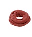 Disana Loop Scarf - Colsjaal Gebreid GOTS Wol Cassis - Rose