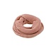 Disana Loop Scarf - Colsjaal Gebreid GOTS Wol Rose - Natural