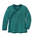 Disana Overslag vest GOTS Gebreide Wol Pacific - Mint