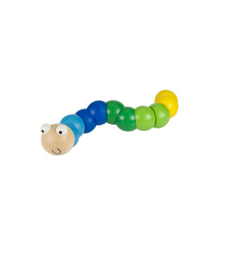 Wiggly worm - Blauw