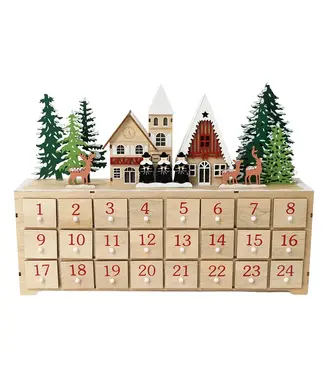 Houten Adventkalender