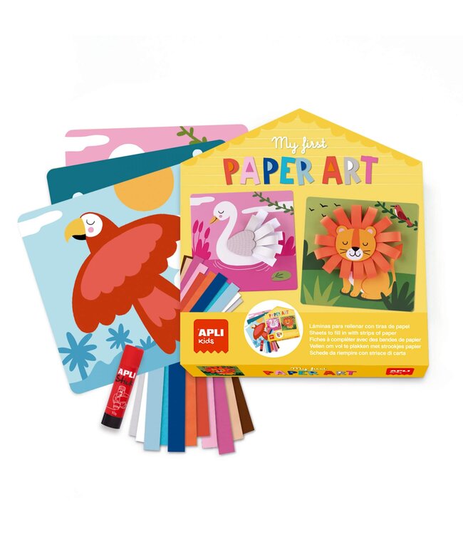 Mijn eerste papier kunst