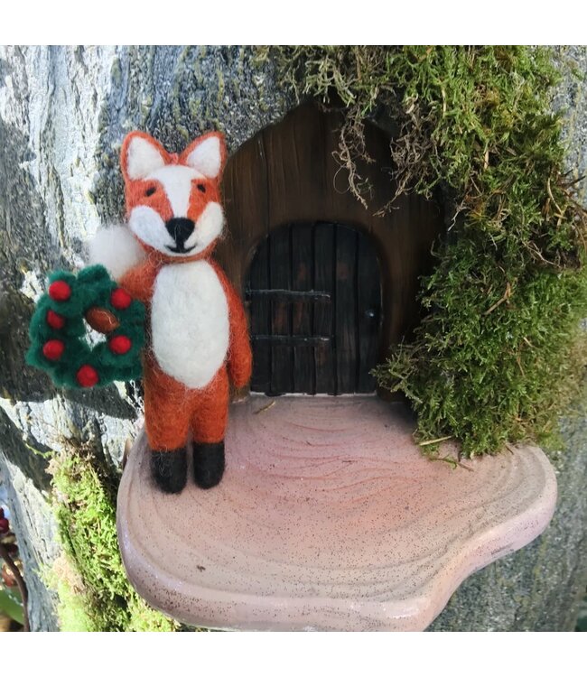 Felt so good Kersthanger Finley Fox - Fairtrade vilt