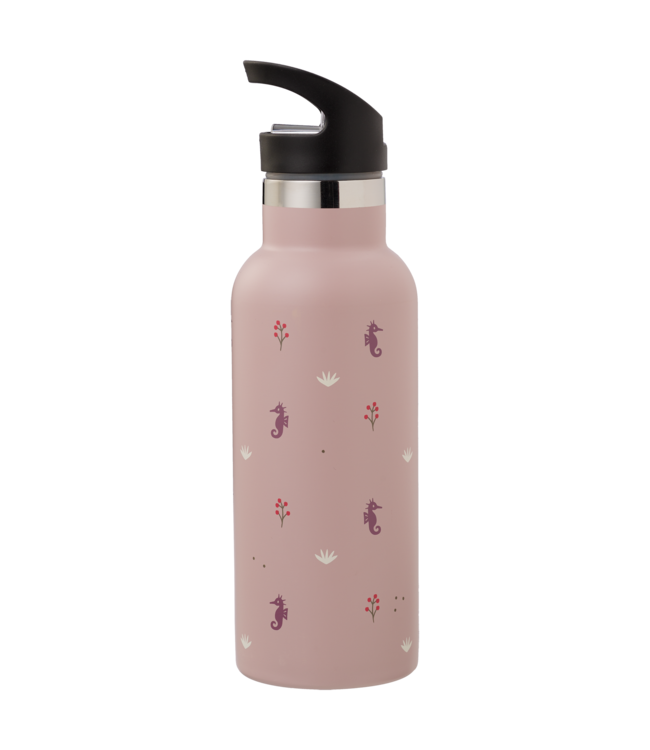 Fresk Fresk Nordic Thermosfles met twee doppen Seahorse, 500 ml dubbelwandig roestvrij staal