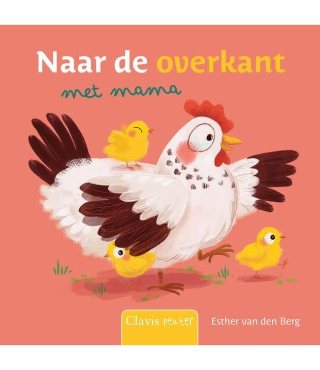 Naar de overkant met mama. Esther van den Berg - Kartonboekje