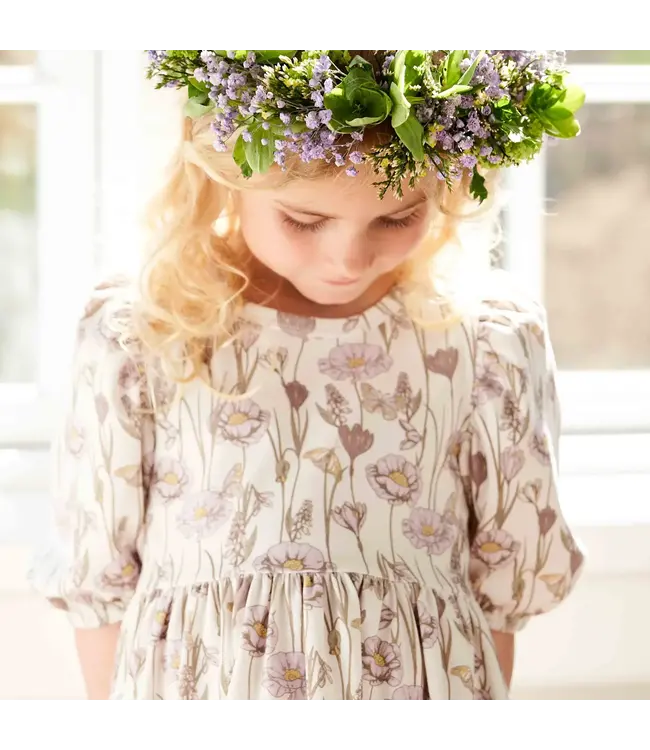 Muesli Kids jurk GOTS Katoen Crocus