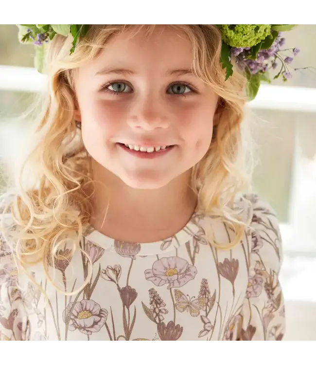 Muesli Kids jurk GOTS Katoen Crocus