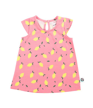 Jurkje Baby GOTS Jersey Katoen Lemon