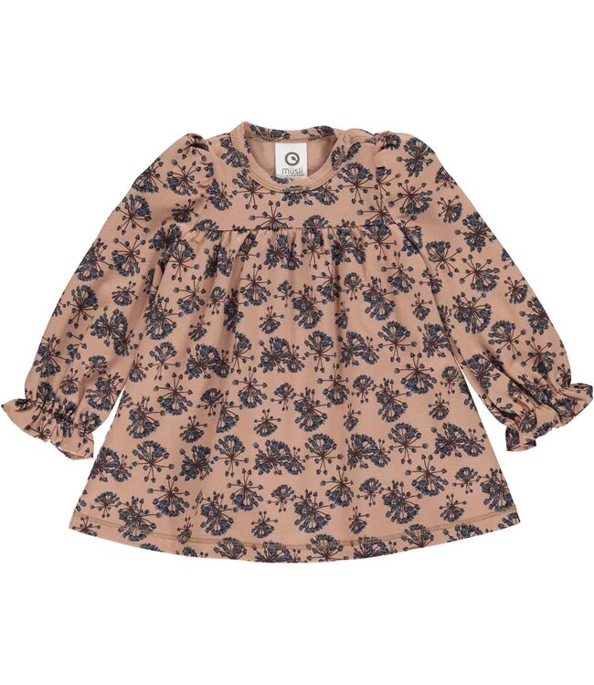 Muesli Baby Jurk lange mouwen GOTS katoen Adorable Dress
