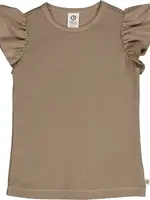Muesli Kids Cozy T-Shirt kids GOTS rib katoen Cashew