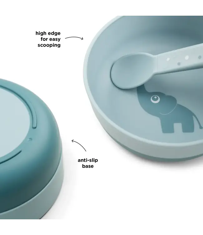 Done by Deer Foodie bowl - Elphee Blue