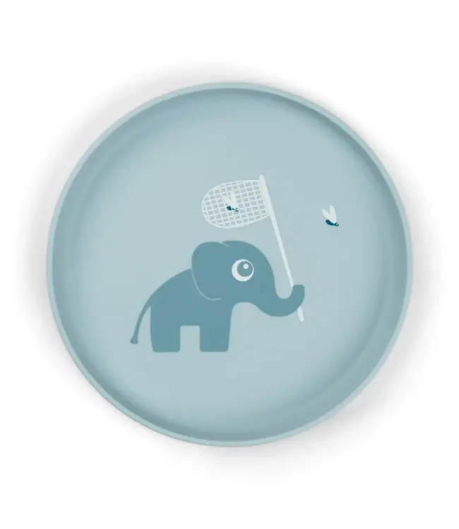 Done by Deer Foodie plate - Elphee Blue