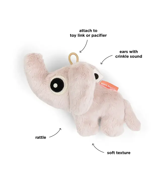 Done by Deer Tiny sensory rattle - Elphee Powder