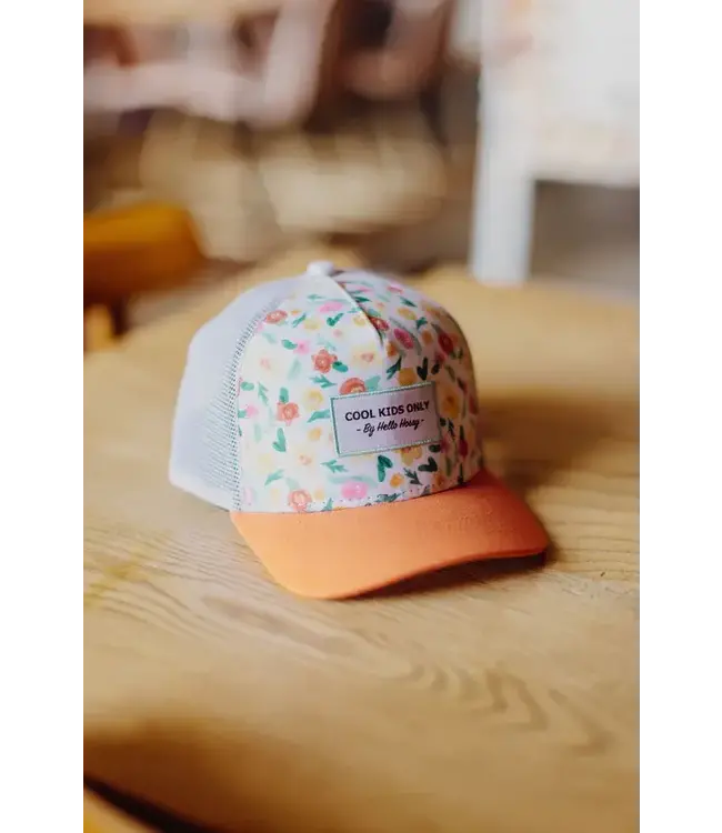 Hello Hossy Cap Watercolor